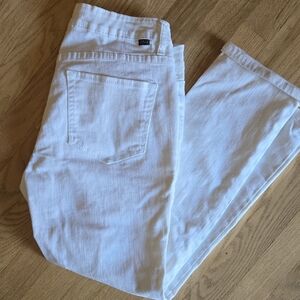 Jag Jeans Classic White Denim, Size 8